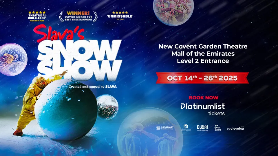 Slava’s SNOWSHOW at New Covent Garden Theatre &#8211; Mall of the Emirates in Dubai - Image 1
